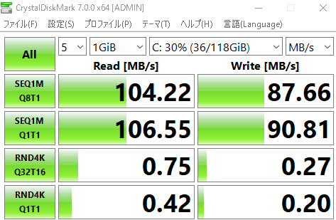 HDD速度